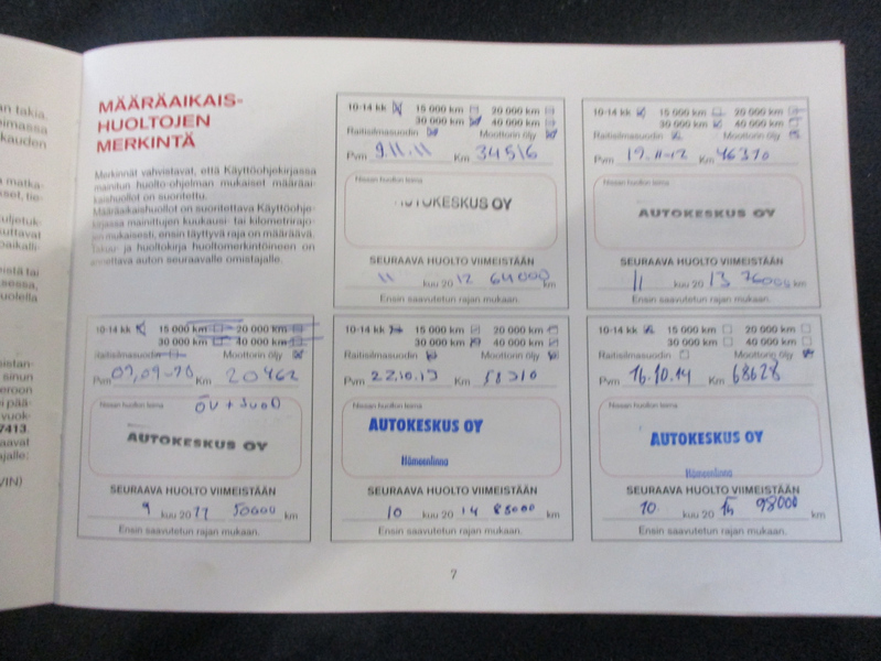 Nissan NOTE vaihtoauto