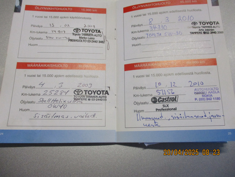 Toyota Avensis vaihtoauto