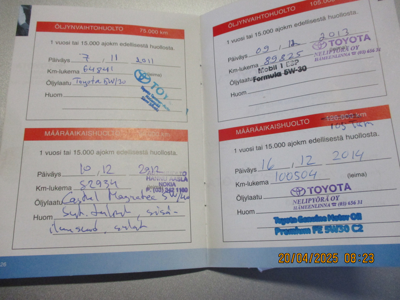 Toyota Avensis vaihtoauto