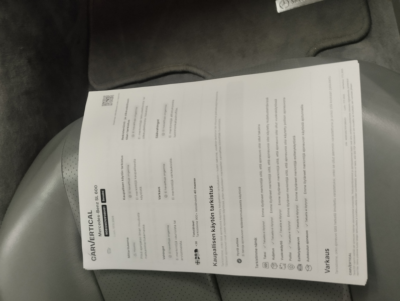 Mercedes-Benz SL vaihtoauto