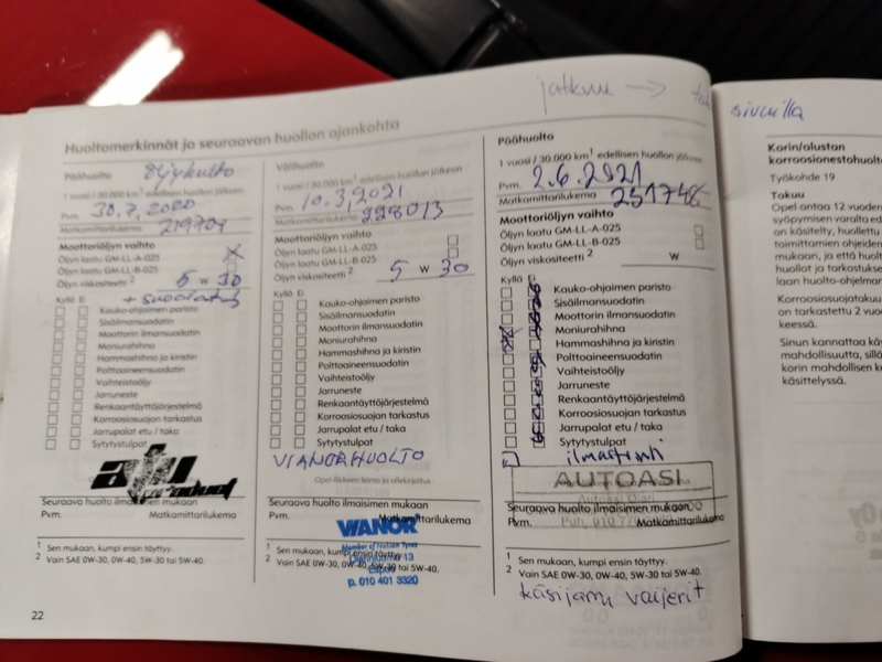 Opel Astra vaihtoauto