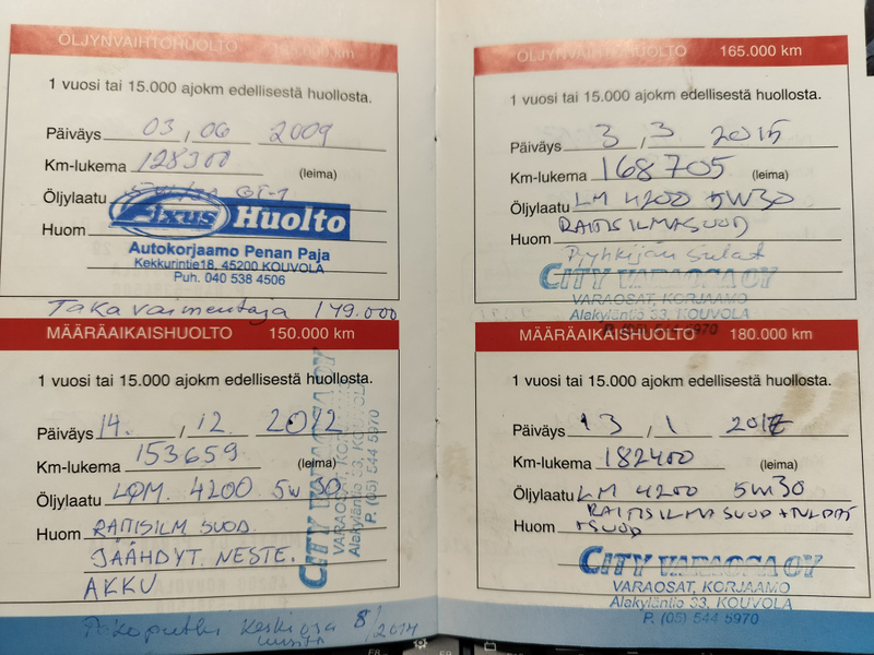 Toyota Corolla vaihtoauto