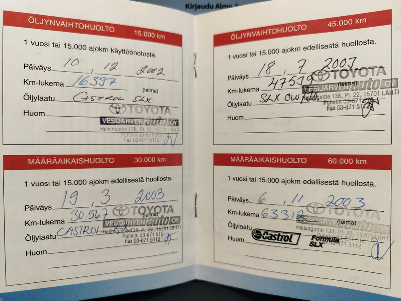 Toyota Corolla vaihtoauto