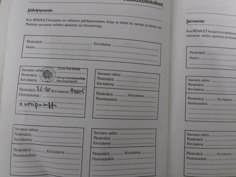 Renault Modus vaihtoauto