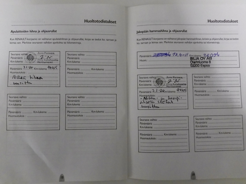 Renault Modus vaihtoauto