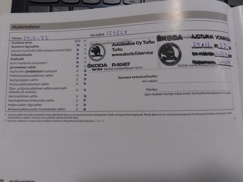 Skoda Octavia vaihtoauto