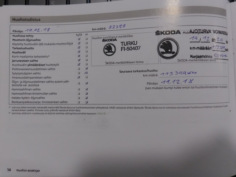 Skoda Octavia vaihtoauto