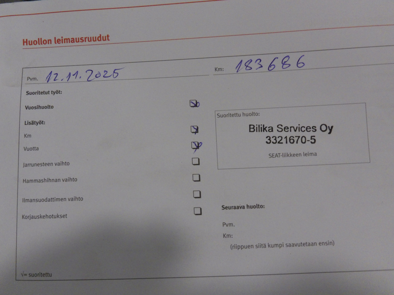 SEAT Leon vaihtoauto