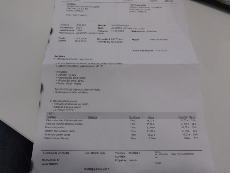 Volkswagen Bora vaihtoauto