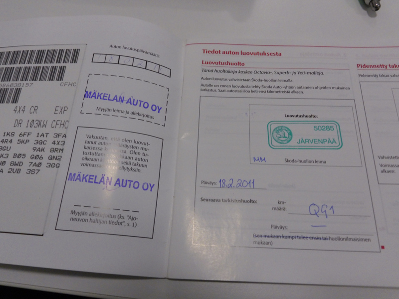 Skoda Yeti vaihtoauto