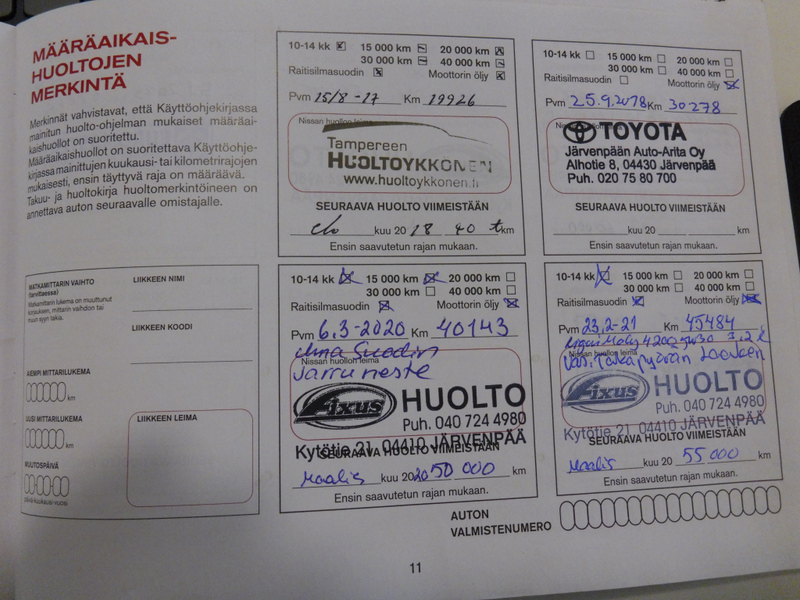 Nissan NOTE vaihtoauto