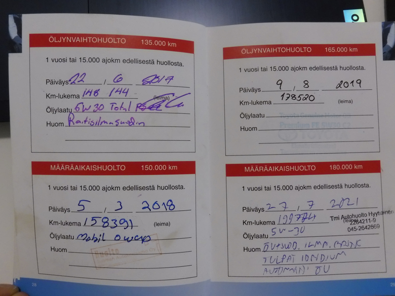 Toyota Avensis vaihtoauto