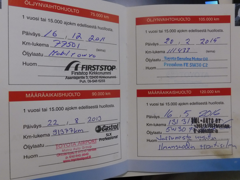 Toyota Avensis vaihtoauto