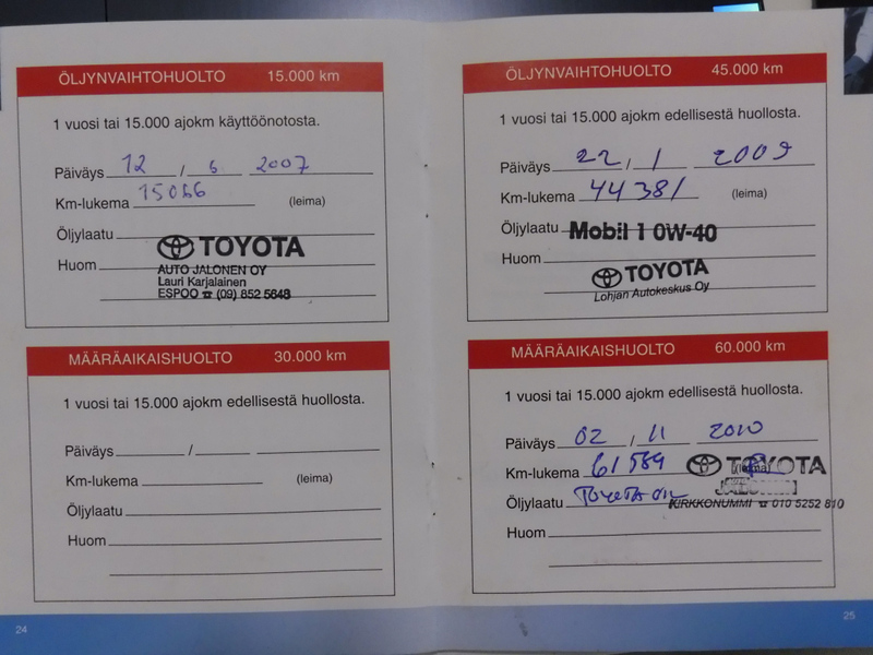 Toyota Avensis vaihtoauto