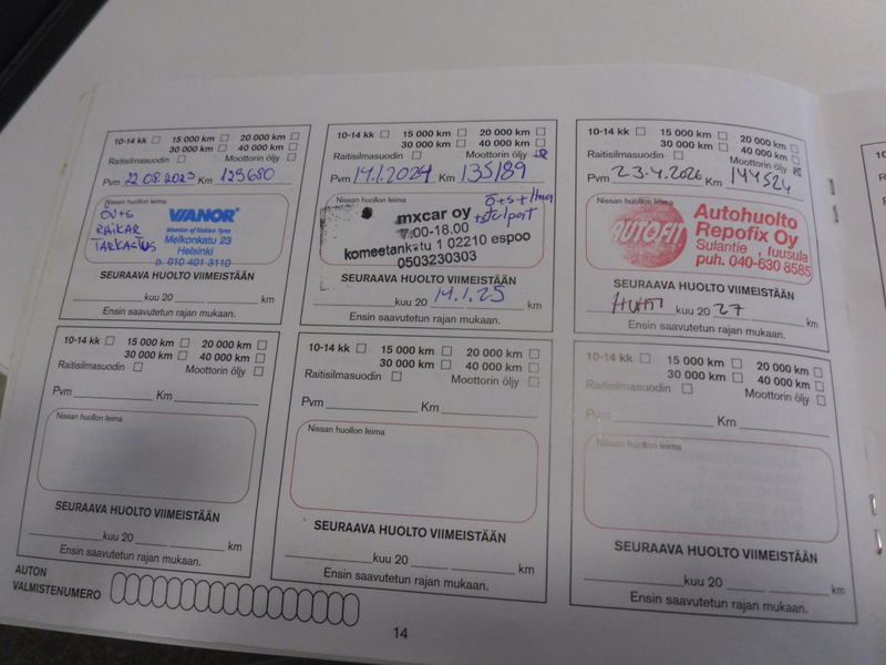 Nissan NOTE vaihtoauto