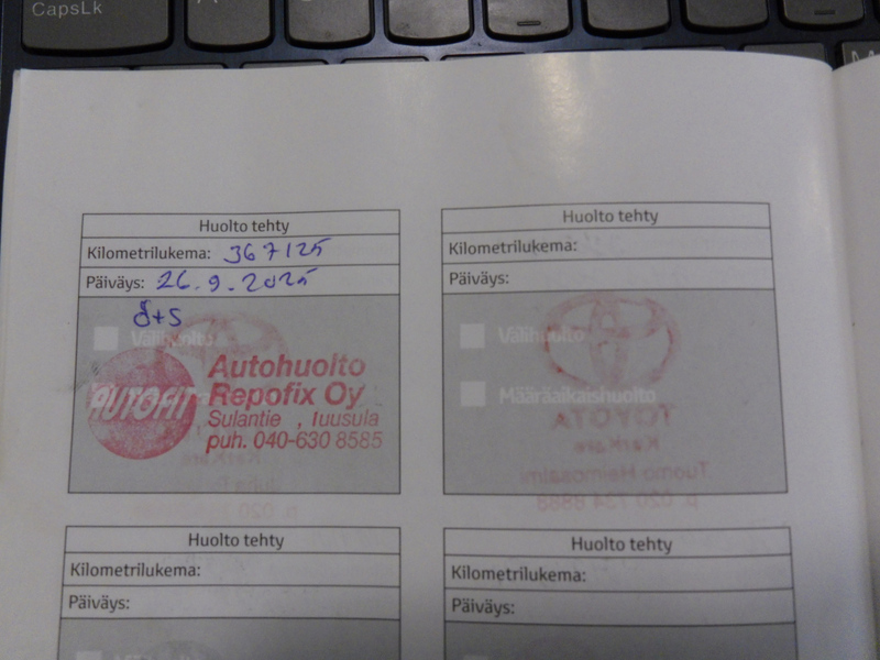 Toyota Avensis vaihtoauto