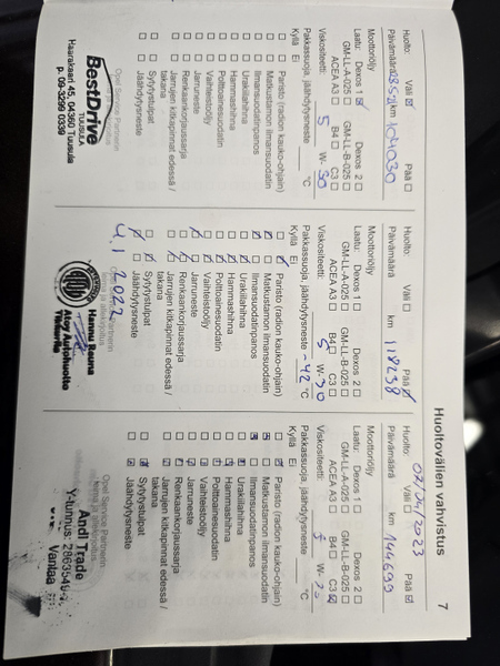 Opel Astra vaihtoauto