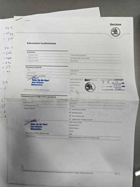 Skoda Octavia vaihtoauto