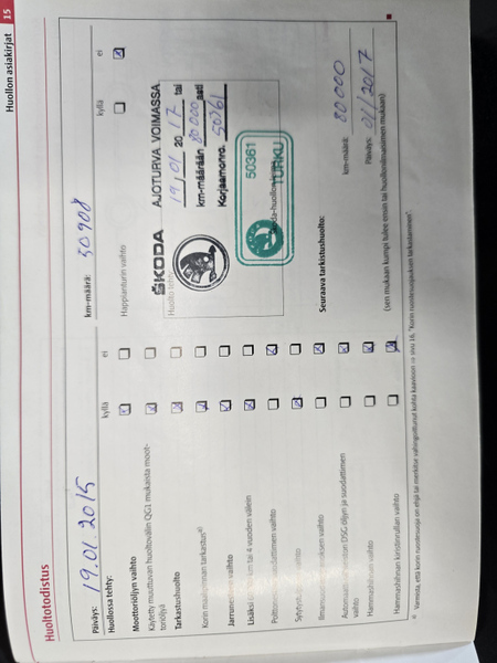 Skoda Octavia vaihtoauto