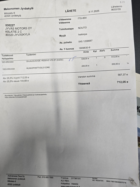 Volvo V70 vaihtoauto