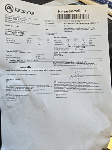 Audi A4 vaihtoauto