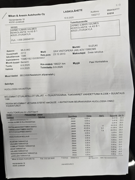 Suzuki SX4 vaihtoauto