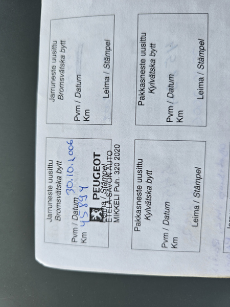 Peugeot 206 vaihtoauto