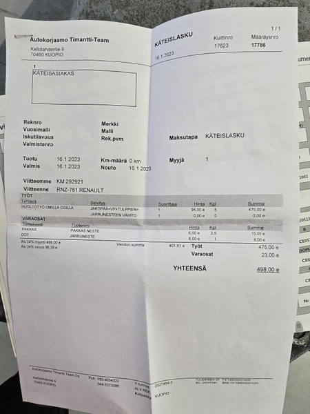 Renault Laguna vaihtoauto