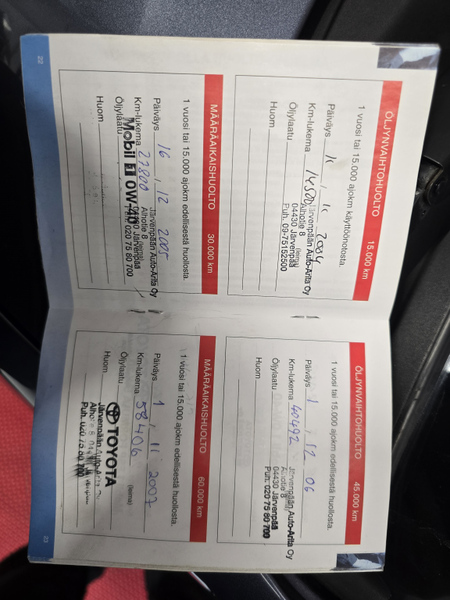 Toyota Corolla vaihtoauto