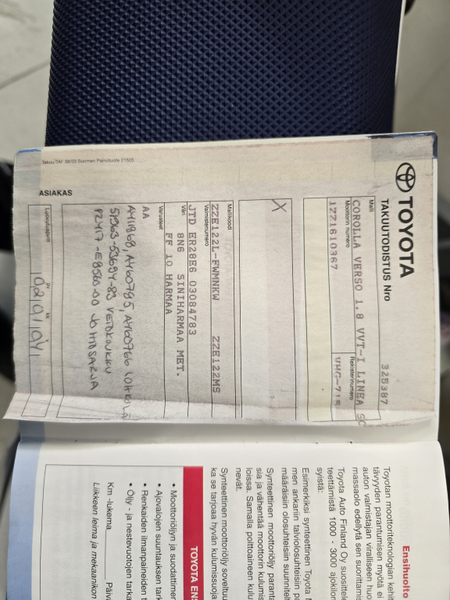 Toyota Corolla vaihtoauto