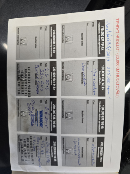 Honda Stream vaihtoauto