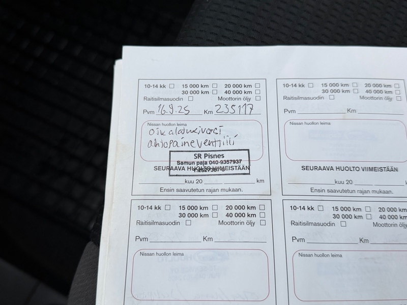 Nissan NV200 vaihtoauto