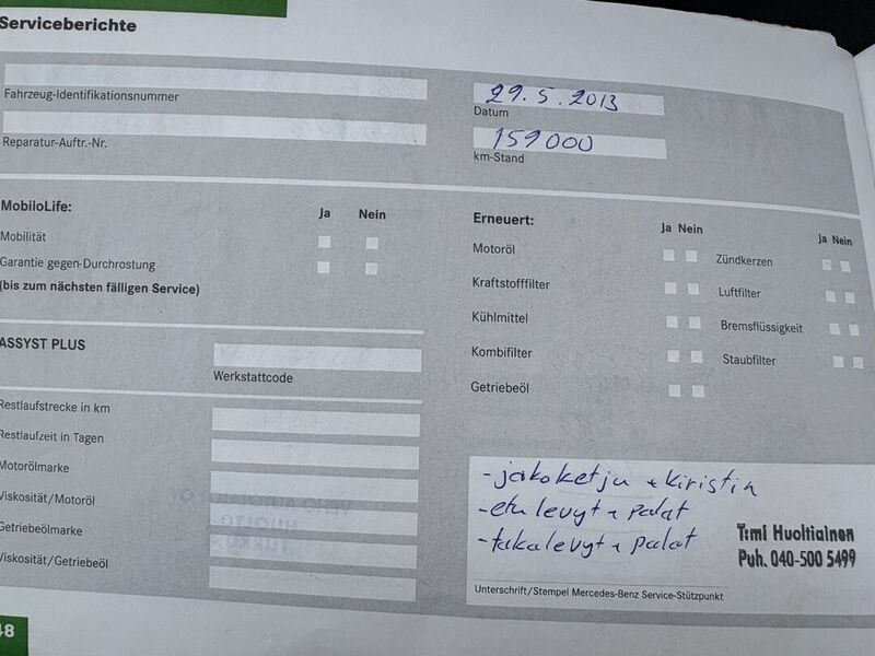 Mercedes-Benz ML vaihtoauto