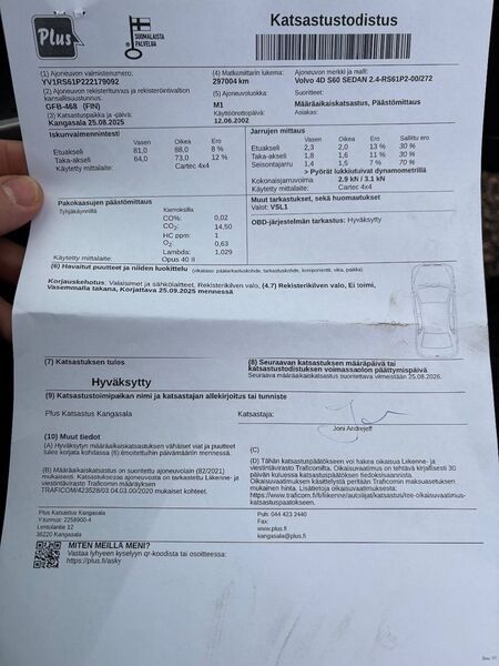 Volvo S60 vaihtoauto