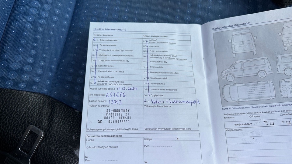 Volkswagen Transporter vaihtoauto