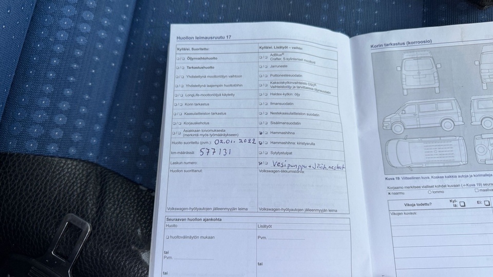 Volkswagen Transporter vaihtoauto