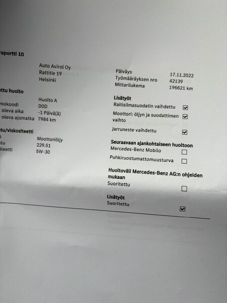 Mercedes-Benz C vaihtoauto