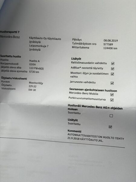 Mercedes-Benz C vaihtoauto