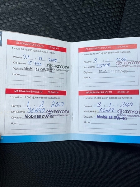 Toyota Avensis vaihtoauto