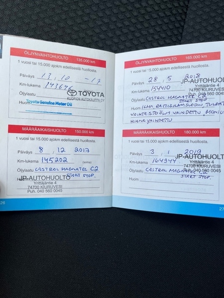 Toyota Avensis vaihtoauto