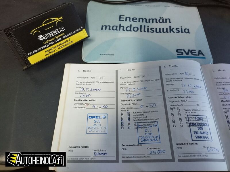 Opel Zafira vaihtoauto