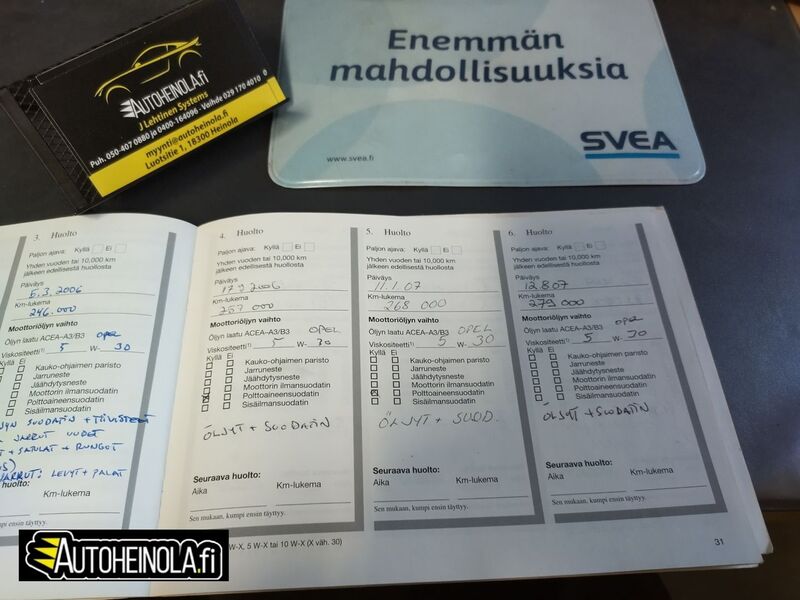 Opel Zafira vaihtoauto