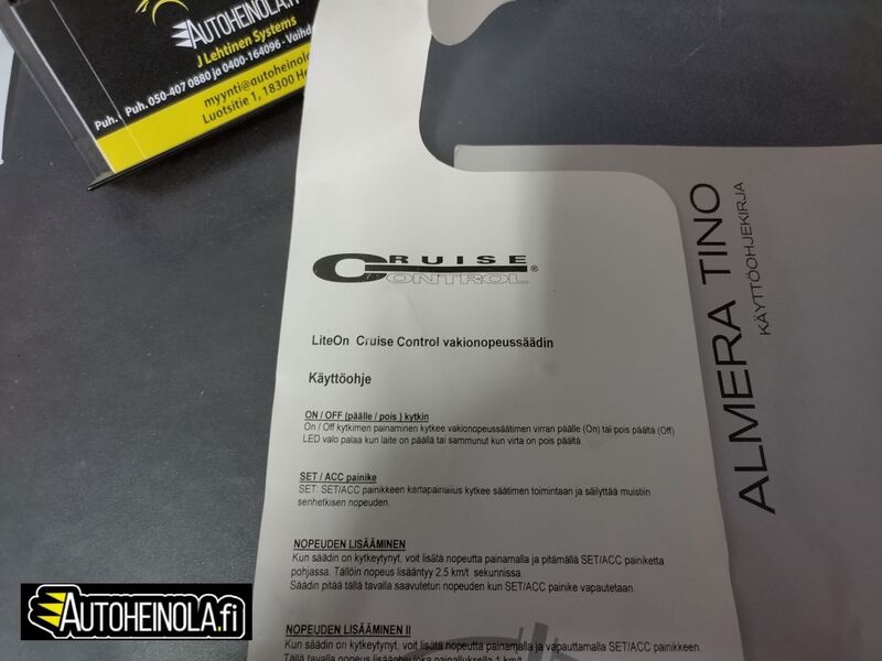 Nissan Almera Tino vaihtoauto