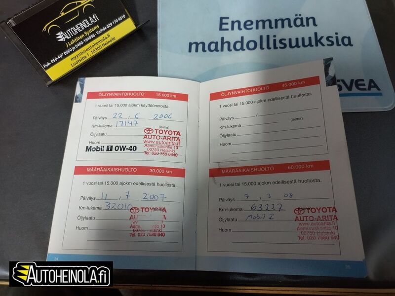 Toyota Avensis vaihtoauto