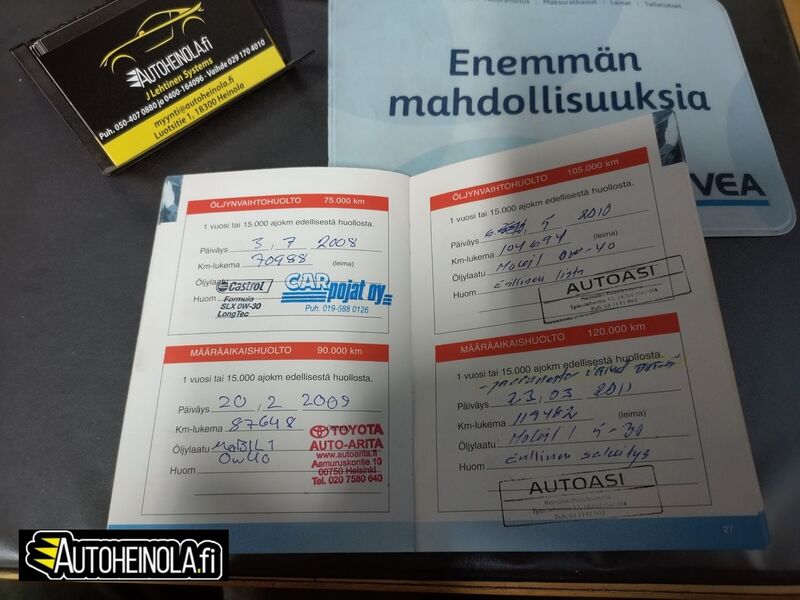 Toyota Avensis vaihtoauto