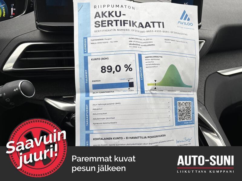 Peugeot 3008 vaihtoauto