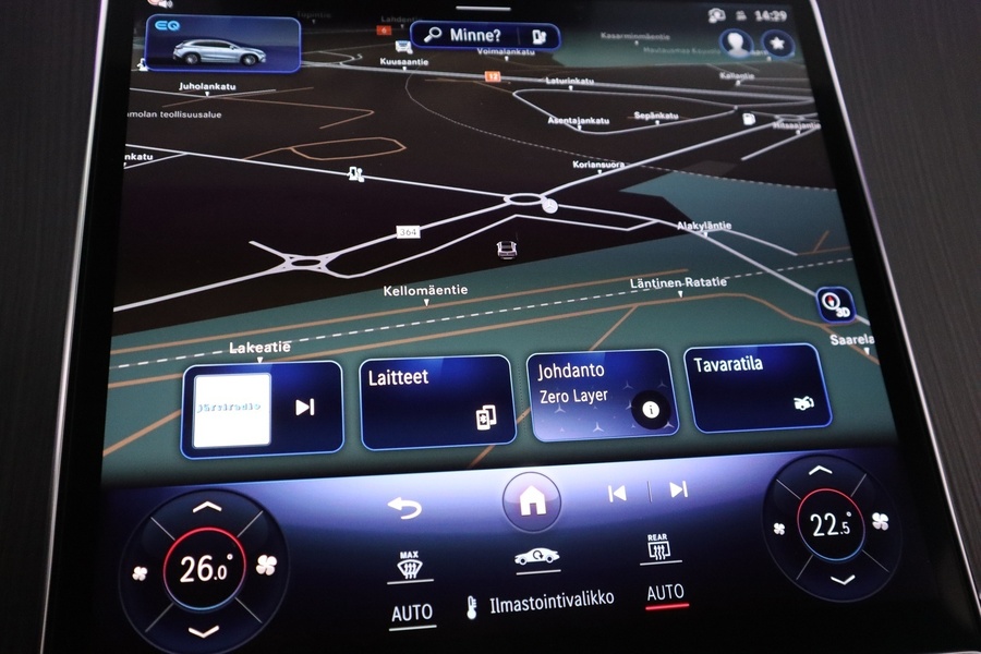 Mercedes-Benz EQE vaihtoauto