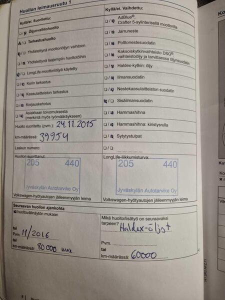 Volkswagen Transporter vaihtoauto