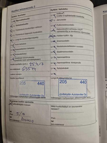 Volkswagen Transporter vaihtoauto