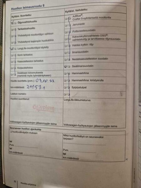 Volkswagen Transporter vaihtoauto